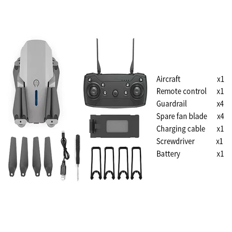 UAV fotografia aerea HD lunga durata della batteria altezza fissa quadricottero e525 aereo telecomandato regalo giocattolo per adulti