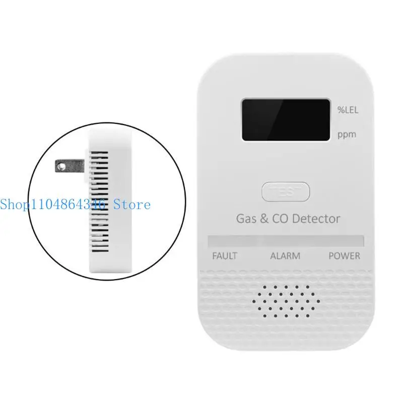 5ASD نظام إنذار تسرب الغاز المنزلي مع إعادة ضبط السيارات ميزة مراقبة السلامة المحمولة