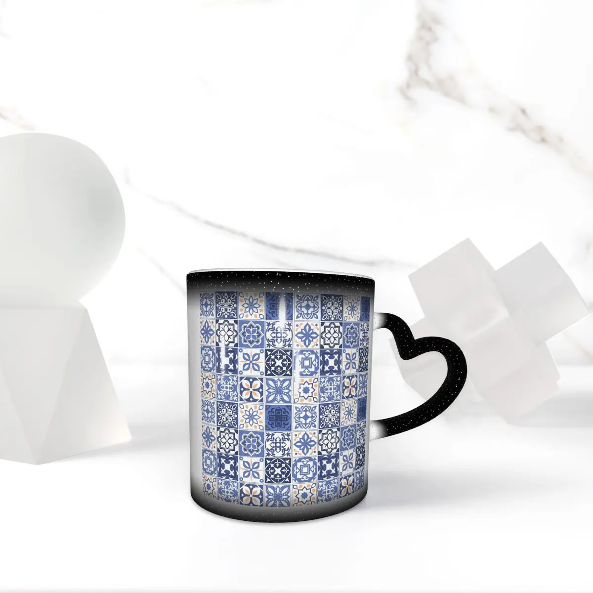 

Синяя португальская кружка из плитки, забавные керамические кофейные чашки, чайные кружки, чашка для молока, посуда для напитков, подарки для друзей