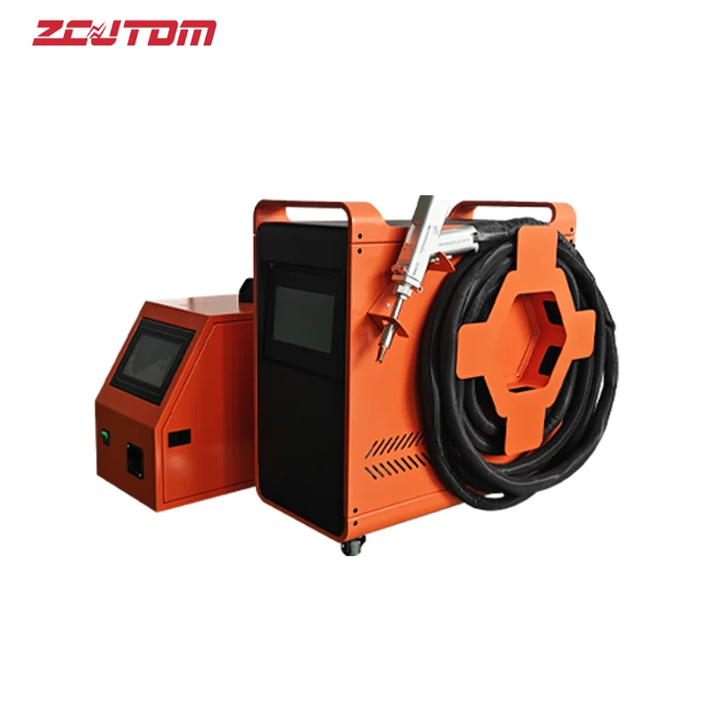 The strongest  small  welding machine Price efficient 1.2Kw 1.5KW handheld fiber  welding machine Best quality