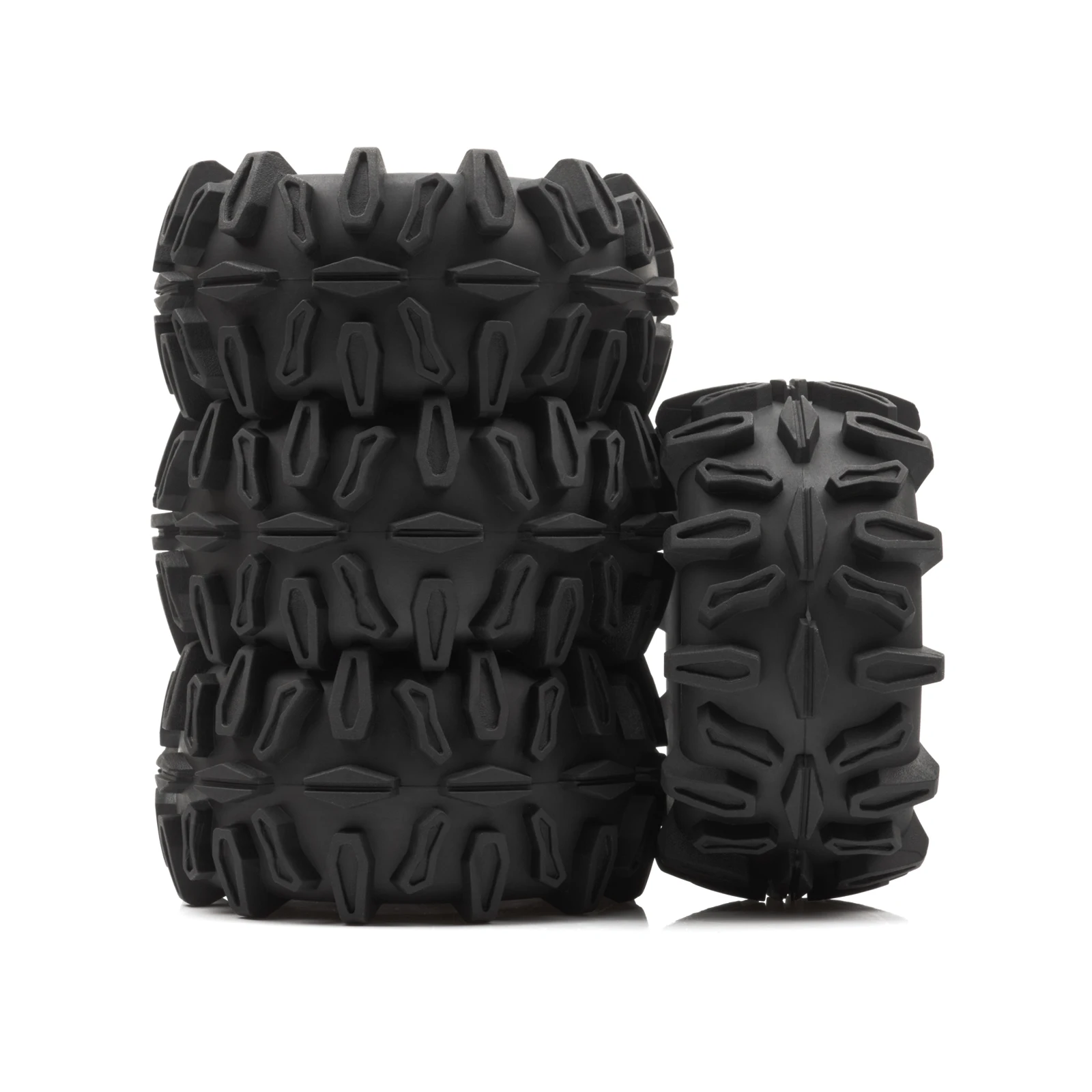 RC 90MM Rubber Tires Crawler Truck Tires,  for 1/14 1/16  TRAXXA E-Revo HSP 94186 16208 16209 16210 WLtoys 144001 16208 GRM16