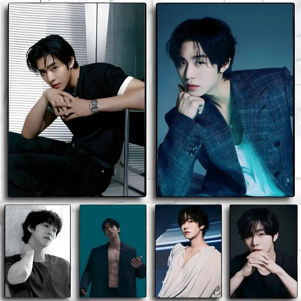Actor  A-Ahn H-Hyo S-Seop Poster Wall art print art suitable for living room bedroom bar parlor home decor gift