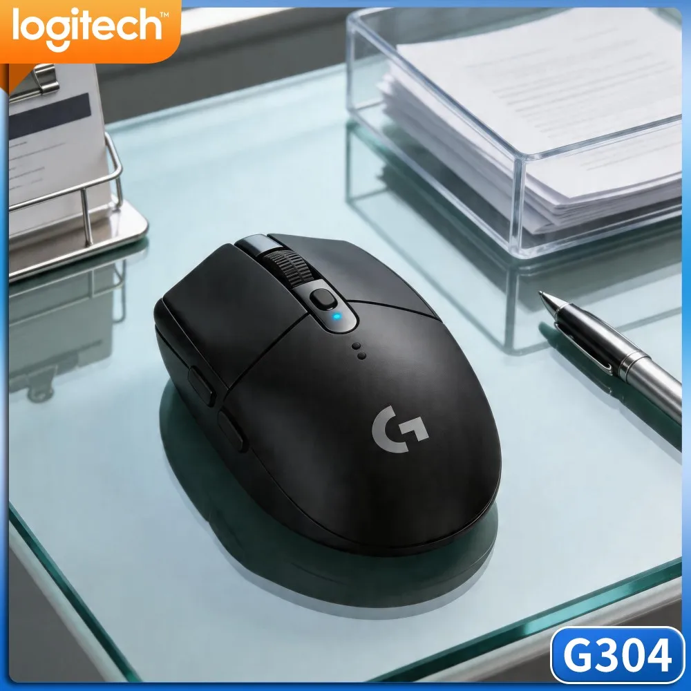 Logitech G304 LIGHTSPEED Wireless Gaming Mouse Stable Signal For Notebook Gamer Freelancer Household Desktop PC