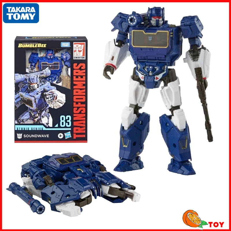 

In Stock Transformers Toys Studio Series SS83 Soundwave Action Figures Aniime Car Kids Gifts Classic Hobbies Collectible