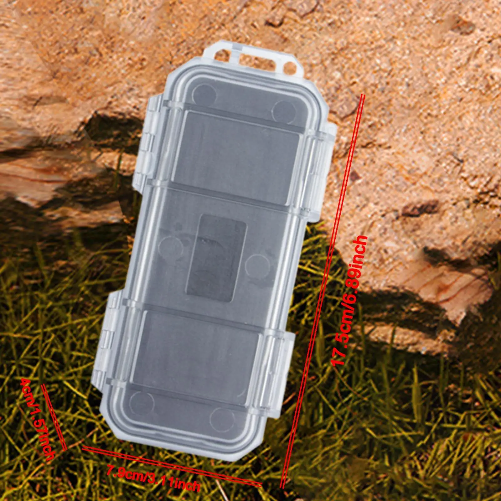 

Водонепроницаемый чехол для хранения, водостойкий противоударный небольшой контейнер для инструментов, коробка для переноски карманного кошелька для денег