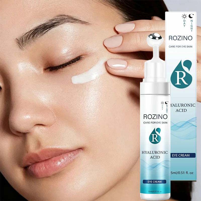 Hyaluronic Acid Massage Eye Cream, Moisturizes and Brightens the Skin, Smoothes the Skin Around the Eyes, and Rejuvenates the Skin to Give It a Youthful Glow