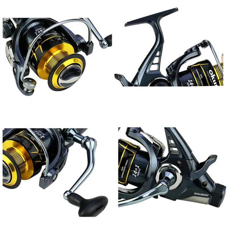 Okuma Angelrolle – rotierende Angelschnurtrommel mit Metallbecher – 22 kg maximale Angellast, geeignet für Modell 3000–8000 – Detail 9