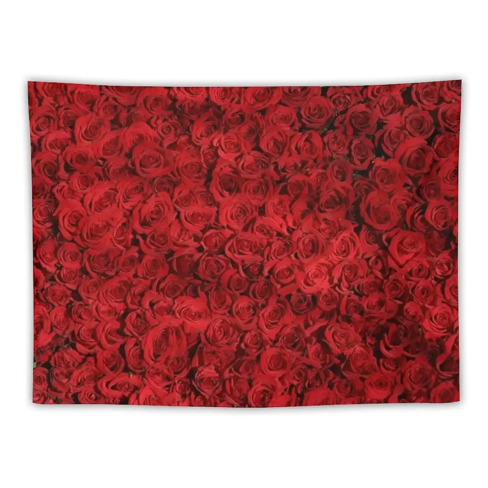 Red Roses Tapestry Funny Decorative Wall Tapestry