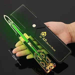 Luminous Metal Game Badge Keychain, Emblema do jogo, Bloodhound Wraith Unbladed, Apex Legends, Heirloom Octane, Cosplay Brinquedos Presentes 10 principais vendas apex legends luminária - №2
