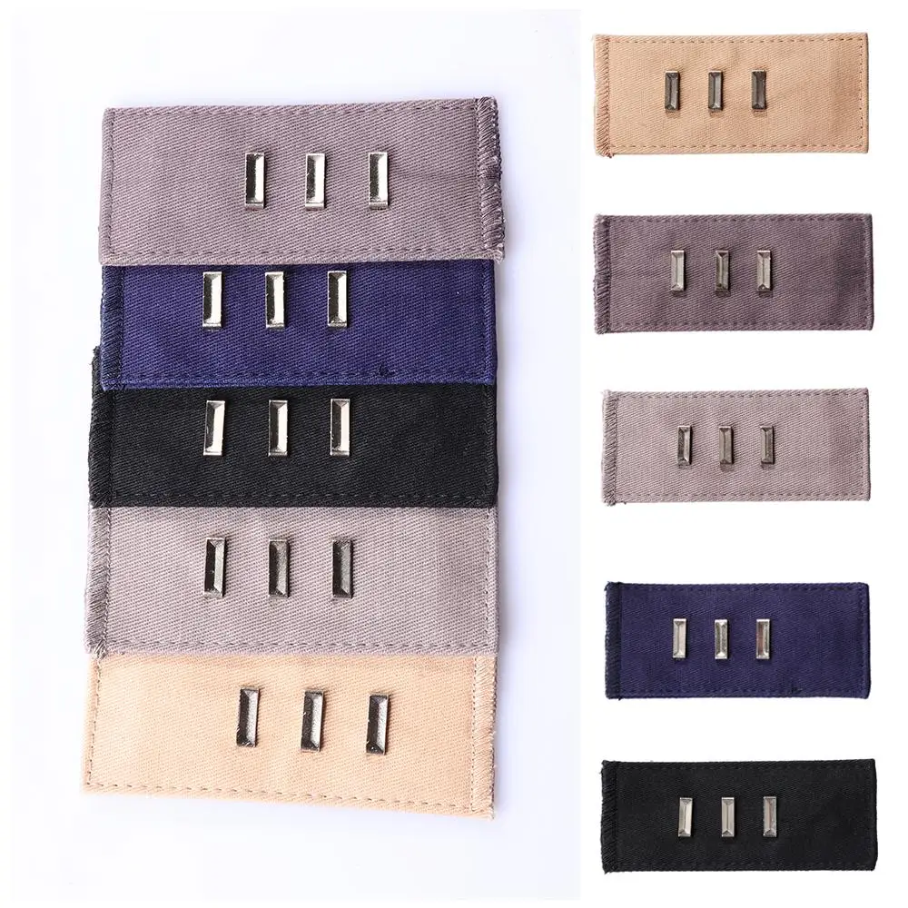 Unisex Skirts Garment Accessories Trousers Hooks Pant Extender Belt Button Waist Band