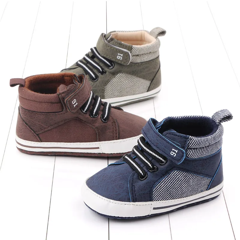 Baby Sneaker Causal Shoes High Quality Soft and Warm Anti-slip for Spring and Autumn 0-18 Months Newborn First Step Baby Shoes