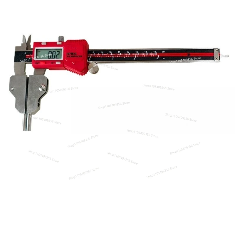 

For The Extended Probe Digital Display Vernier Caliper Inner and Outer Grooves Flat Blind Hole Cylindrical Jaw Cauldron Screw