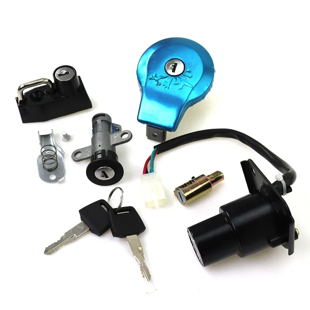 Motorcycle Ignition Switch Seat Lock For Yamaha XV 125 250 / XV125 Virago 125 1997-2000 / XV250 Virago 250 1988-2013 2010 2011