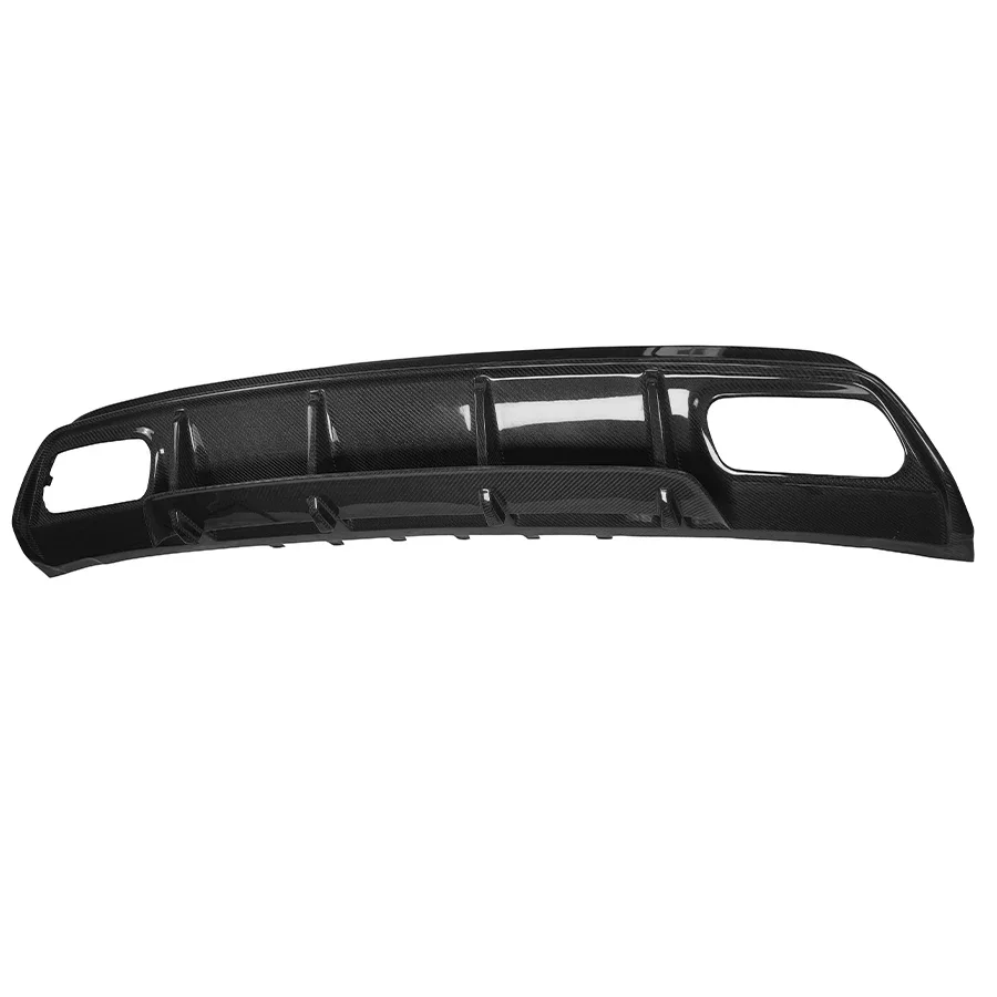 For Mercedes Benz A Class AMG W176 A260 A45 2013-2019 Carbon Fiber Car Rear Bumper Diffuser Rear Splitters Spoiler Back lip