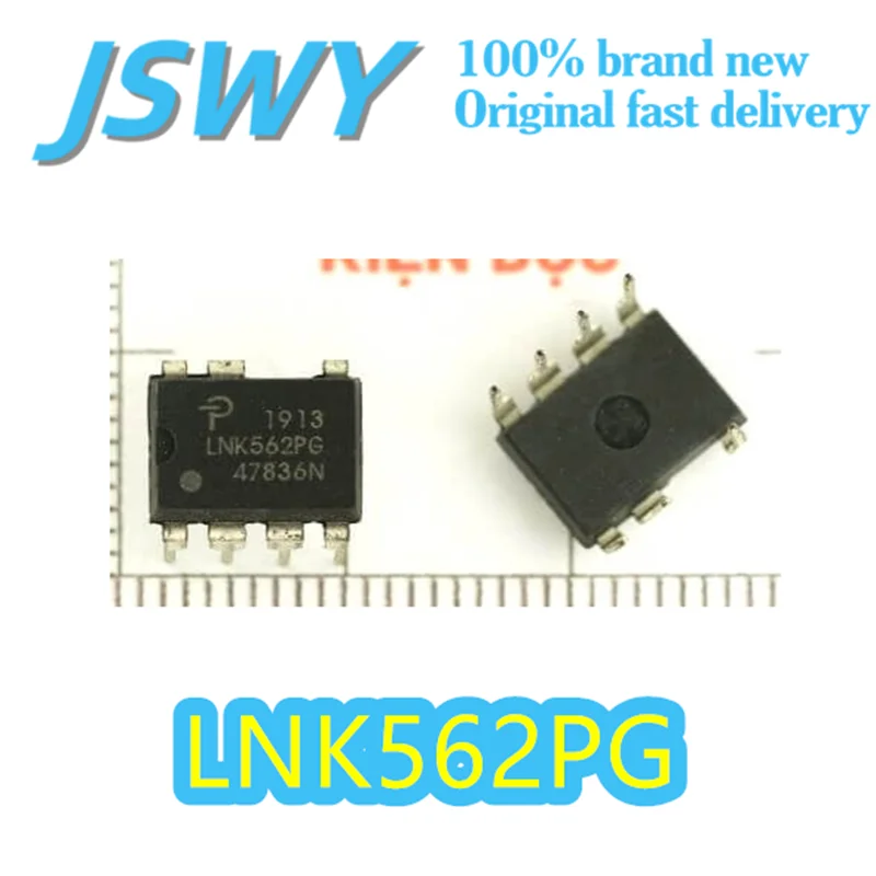 

(10/50 pieces) LNK562PG Original genuine LNK562 DIP-7 package High-efficiency off-line switching power supply IC electronics