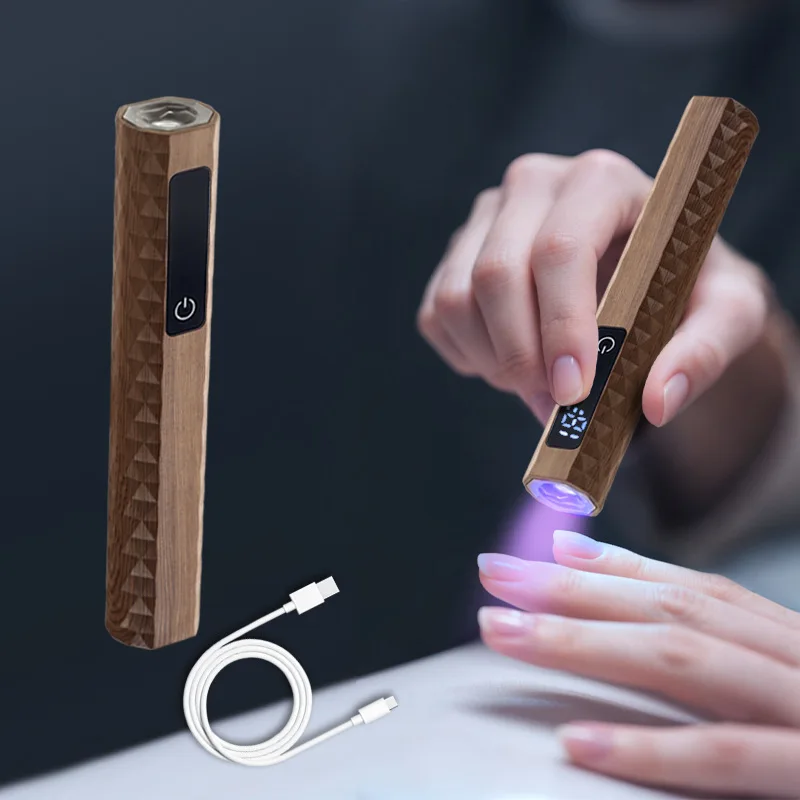 Lampa do paznokci LED, szybkoschnąca, mała, przenośna, mini lampa do fototerapii paznokci.