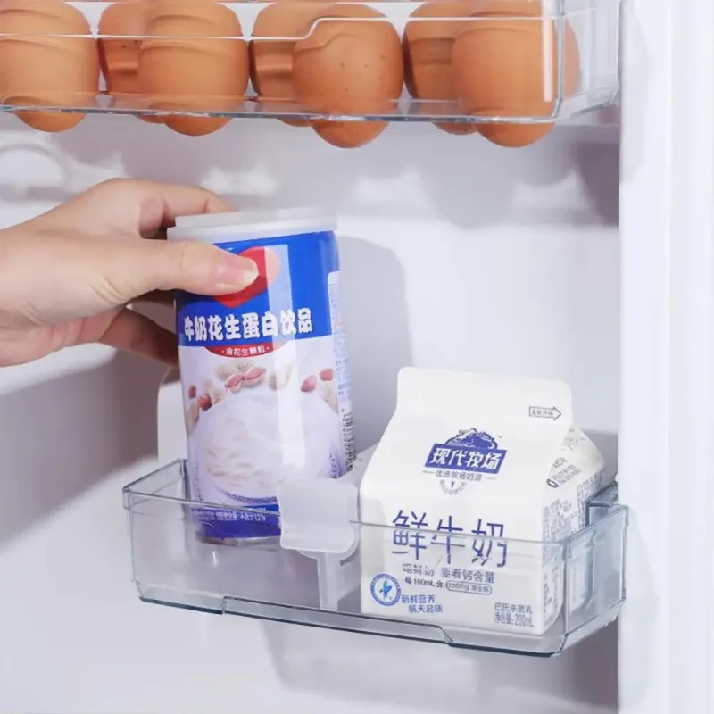 Plastic Fridge Separator Refrigerator Shelf Dividers Clip Extendable Partition Kitchen Bottles Shelves Home Organization Tools