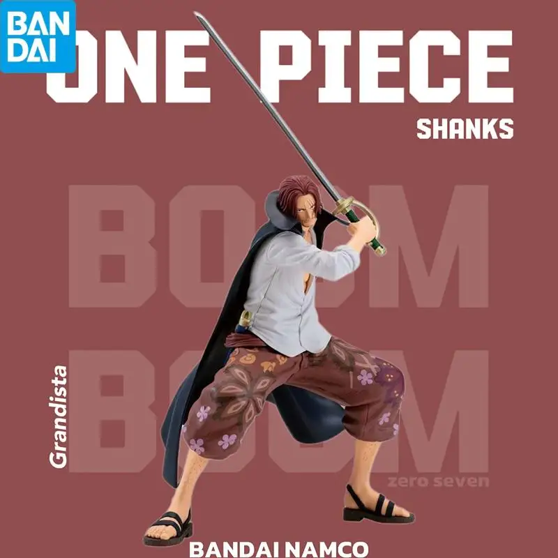 

Genuine BANDAI NAMCO ONE PIECE Grandista Shanks PVC Figure in stock Collector Figurine Toys New and unopened Desktop ornament