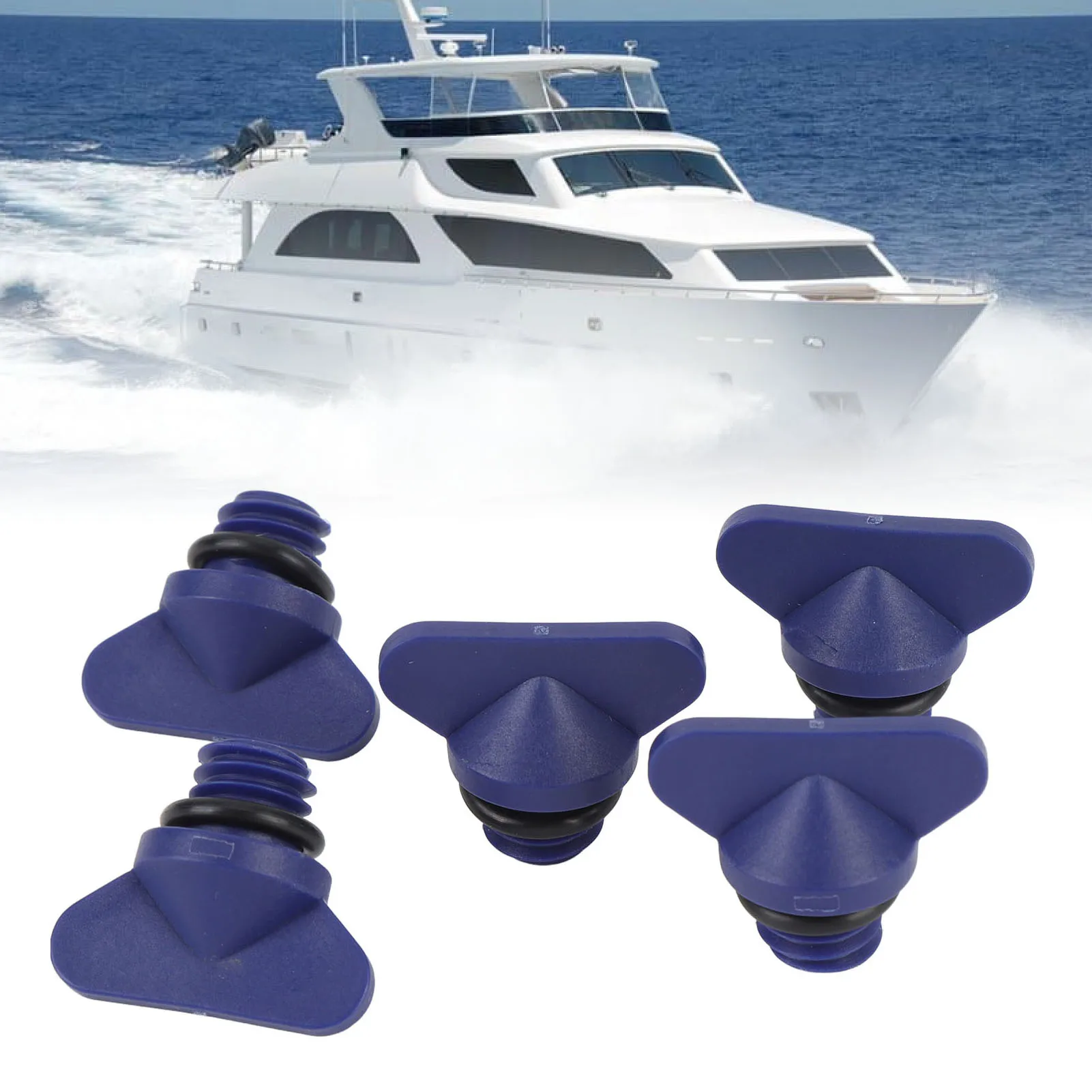 مجموعة سدادات تصريف كتلة المحرك، سدادة تصريف المحرك القوية 12-19183 مقاومة للاهتراء تمنع التسرب مع حشية للمحركات البحرية الداخلية