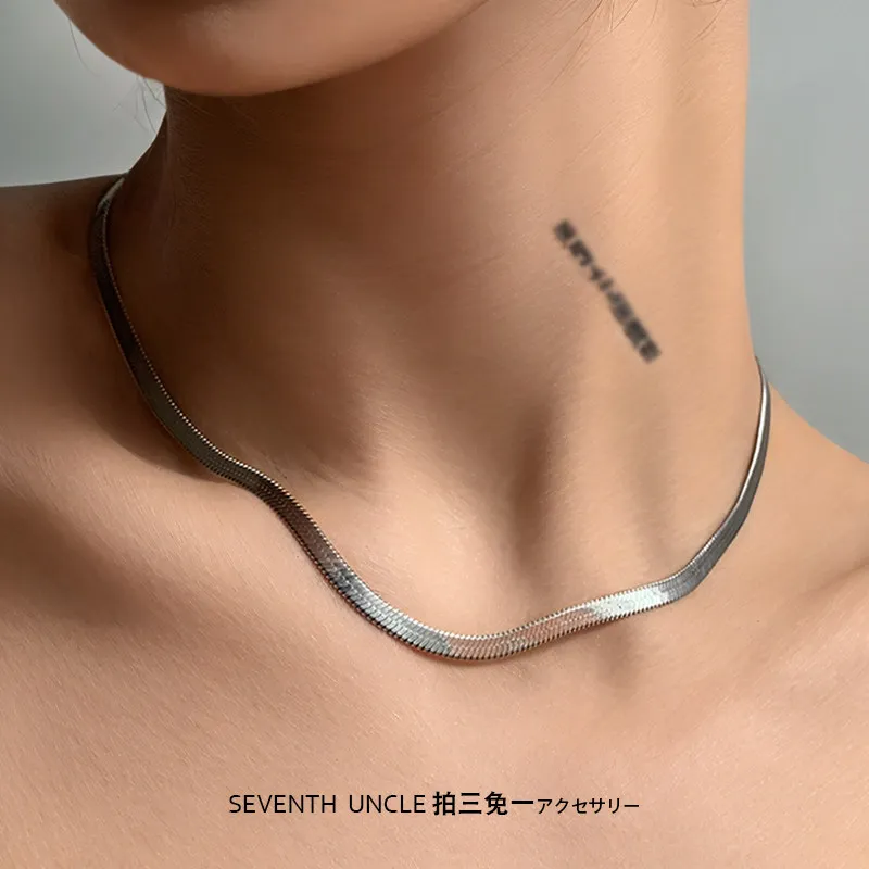 

necklace personalized man woman damen male couples luxury fade-resistant Titanium steel stainless necklace jewellery Wholesale