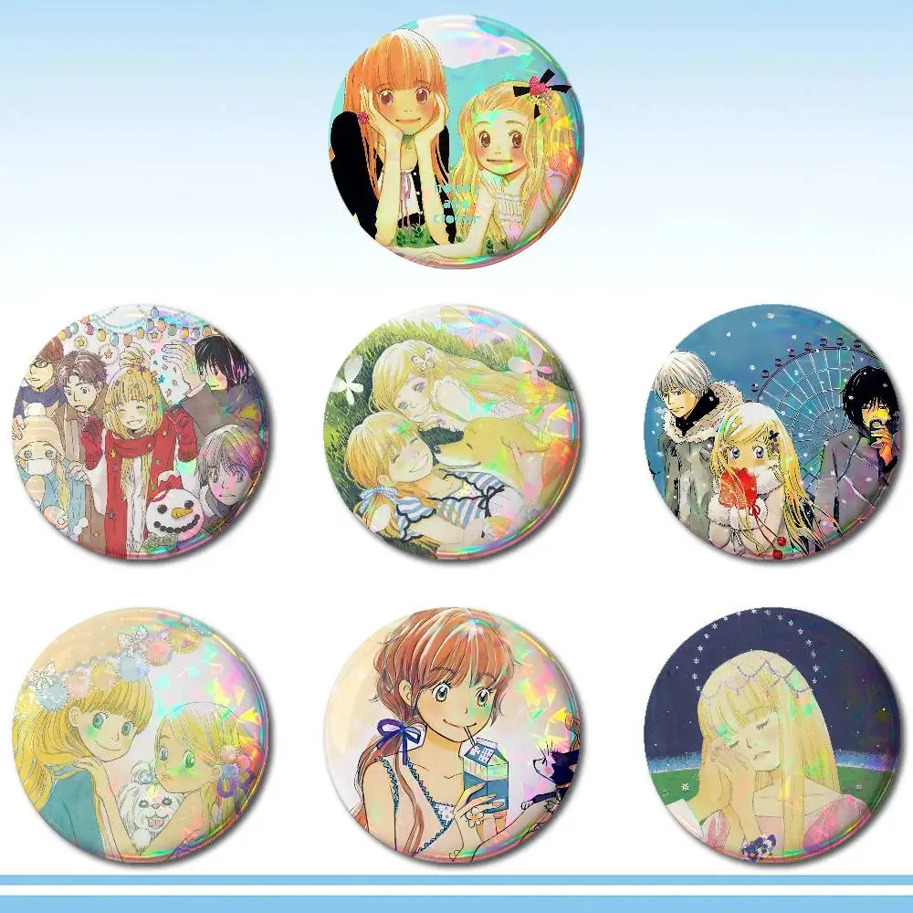 Honey And Clover Badges Tinplate Soft Button Pin Brooch Metal Badge Custom Jewelry Accessories Hat Bag Lapel