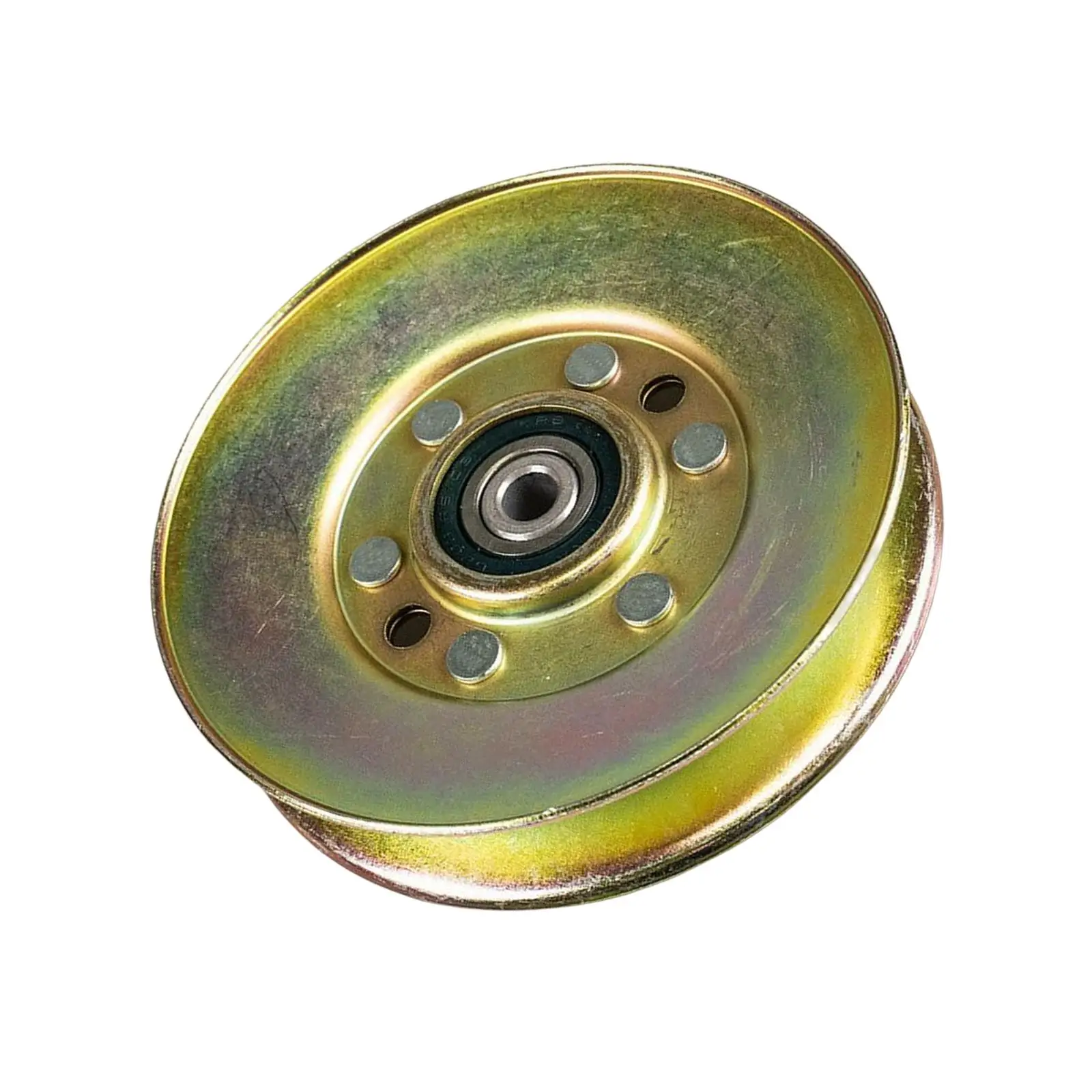 Metal Flat Idler Pulley Replacement Attachment 1-1/8\