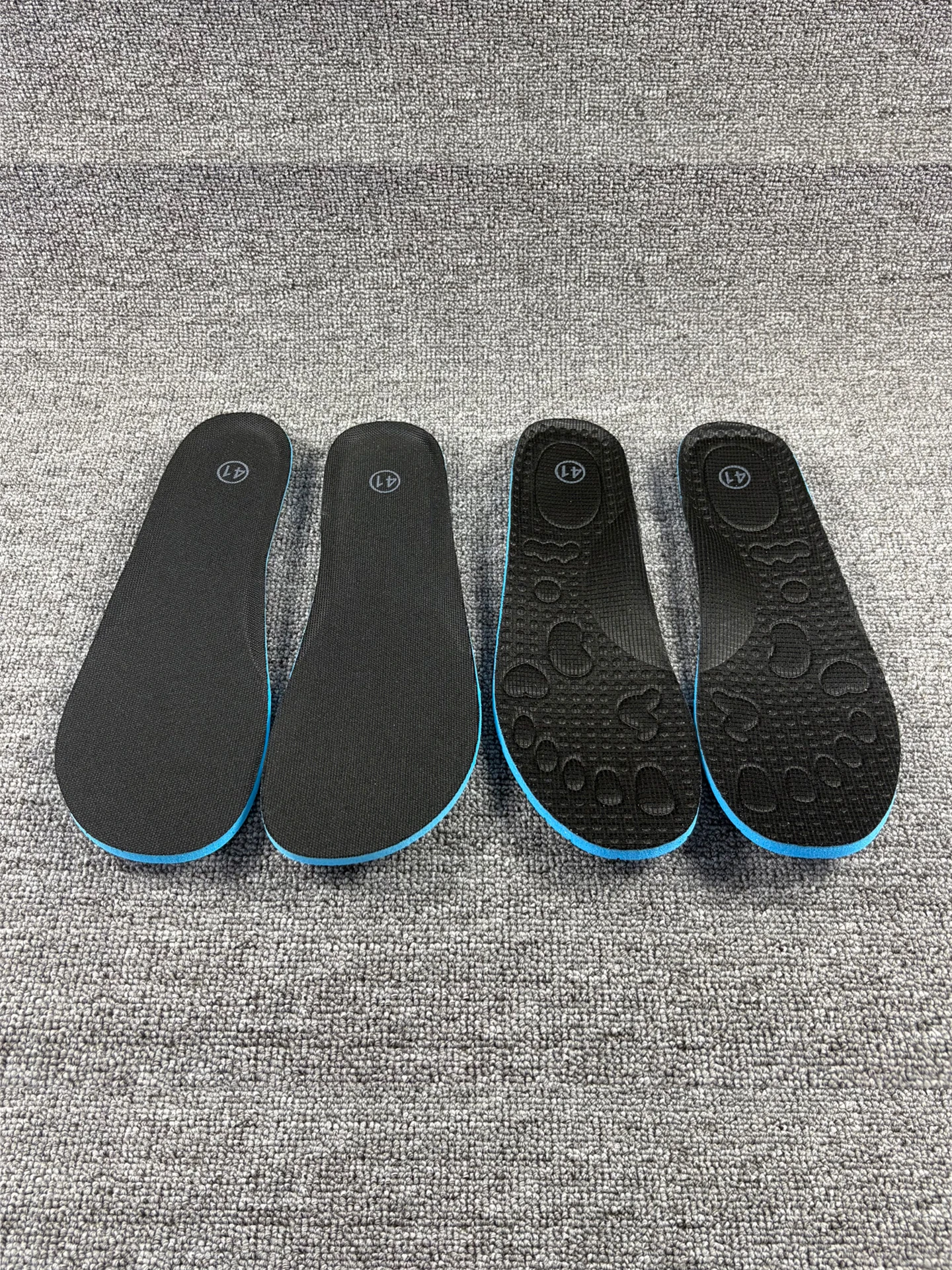 Nuskiv Unisex Comfortable Shoe Insoles Breathable Wide Last General Purpose Footbeds for Men Women Available in Multiple Sizes