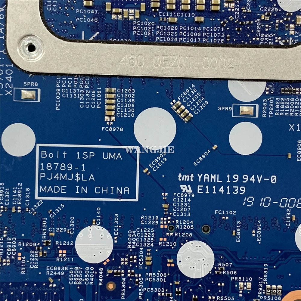 Imagem -05 - Placa-mãe do Portátil para Dell Inspiron 15 5584 Srejp I78565u cn 06dhrw 06dhrw 6dhrw 187891 Mainboard 100 Testado