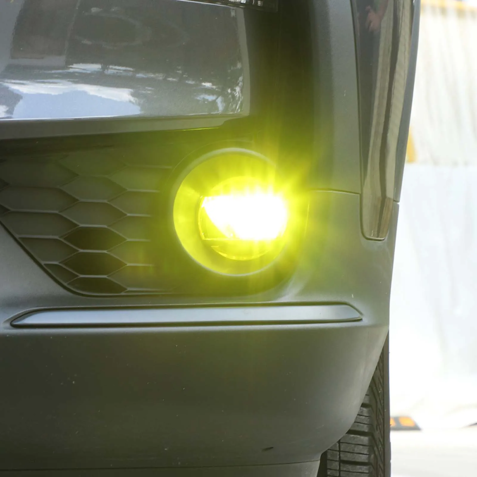 

Suetlcoity For Honda Pilot 2016-2022 PVC Yellow Car Front Fog Lights Film Trim Sticker Car Accessories