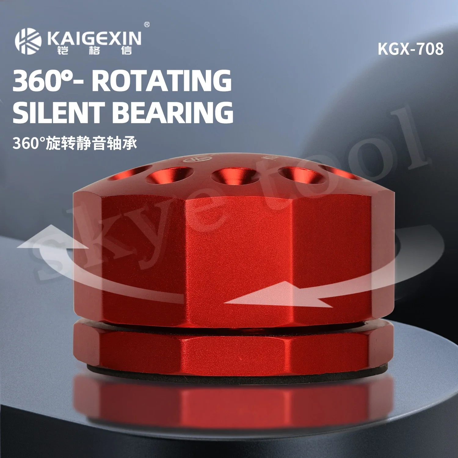KAIGEXIN Punte per cacciavite multifunzione Portaoggetti Scatola rotante 360 °   Ruota lo strumento per cacciaviti con scatola portaoggetti con base antiscivolo