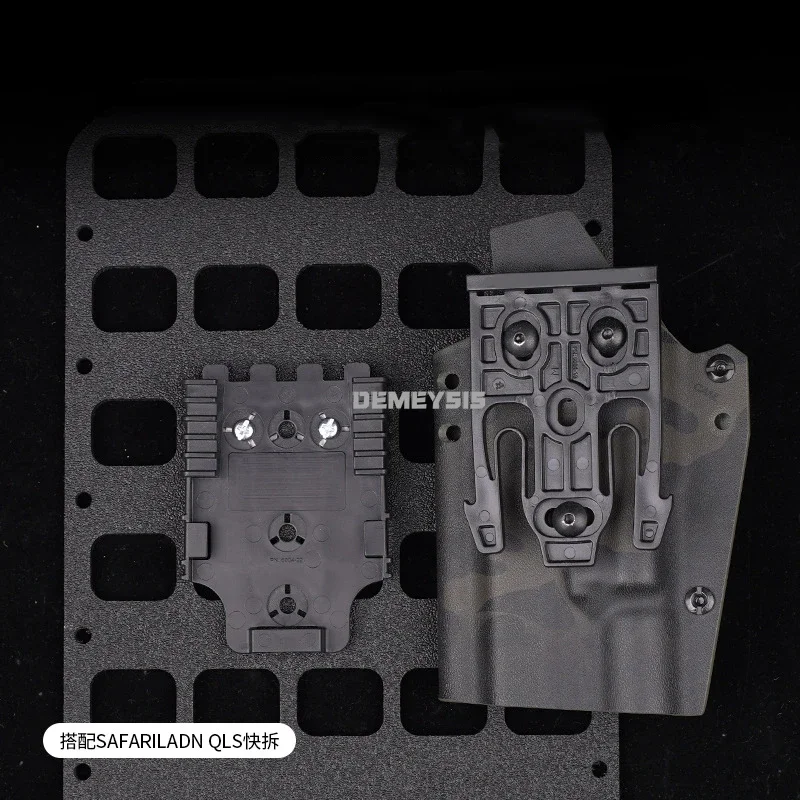Tactical Rigid MOLLE Panel Vehicle Car Seat Back Gun Rack Display Storage Bag Gun Accessories Gears Organizer Holder Platform
