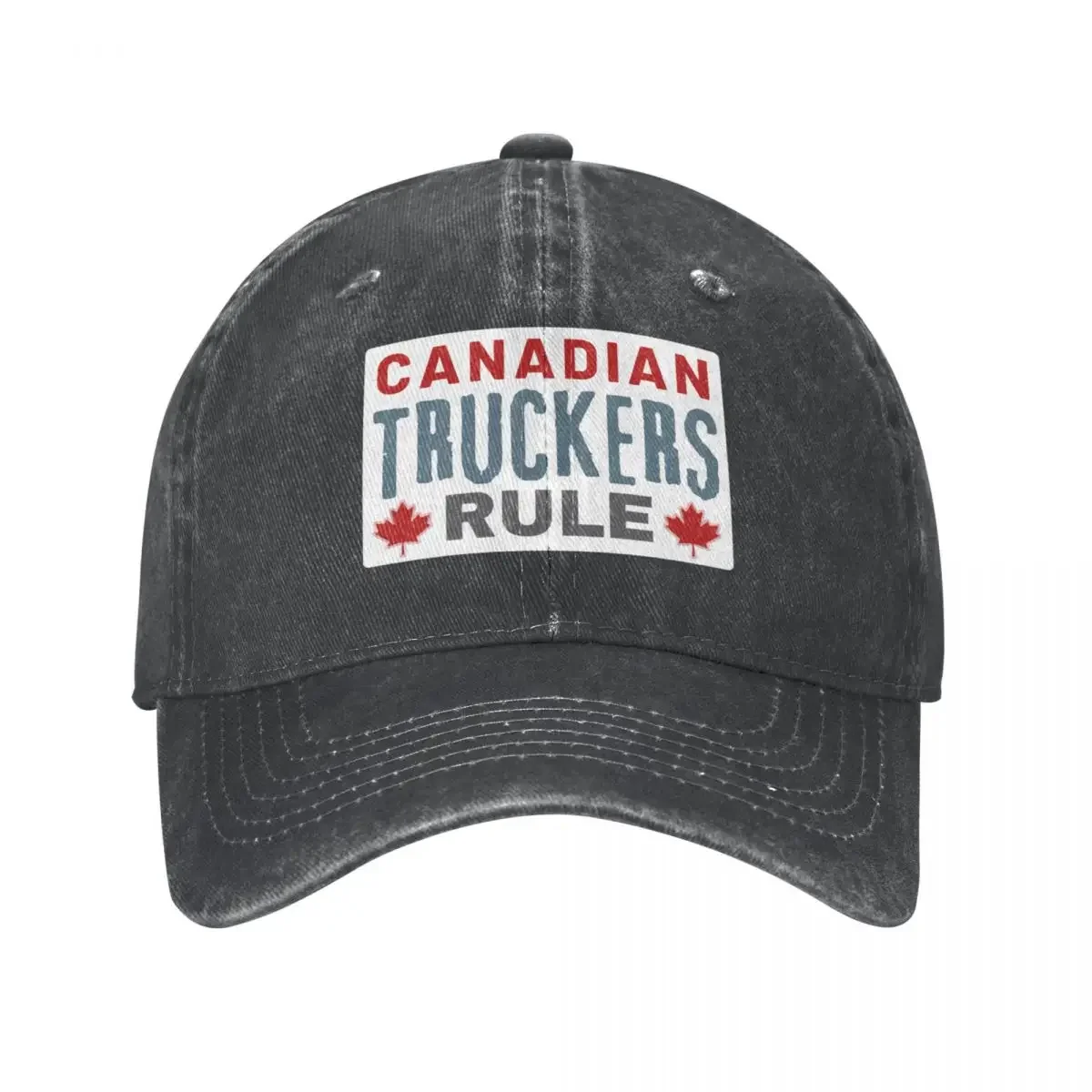 Canadian Trucker Rule - Freedom Convoy Canada 2022 Cowboy Hat Snapback Cap Wild Ball Hat derby hat New Hats For Women Men's