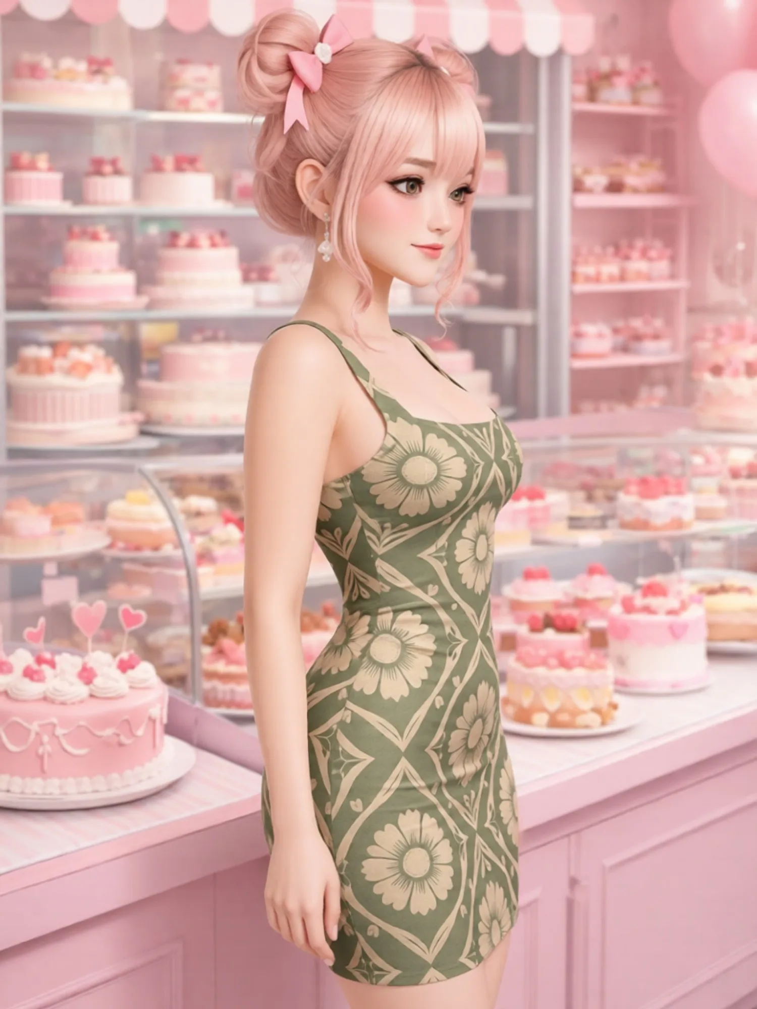 Damen-Minikleid mit quadratischem Ausschnitt, ärmellos, mit Blumenmuster, figurbetontes Sommerkleid für Urlaub am Meer, Party, Club und Alltagsoutfit – Detail 4