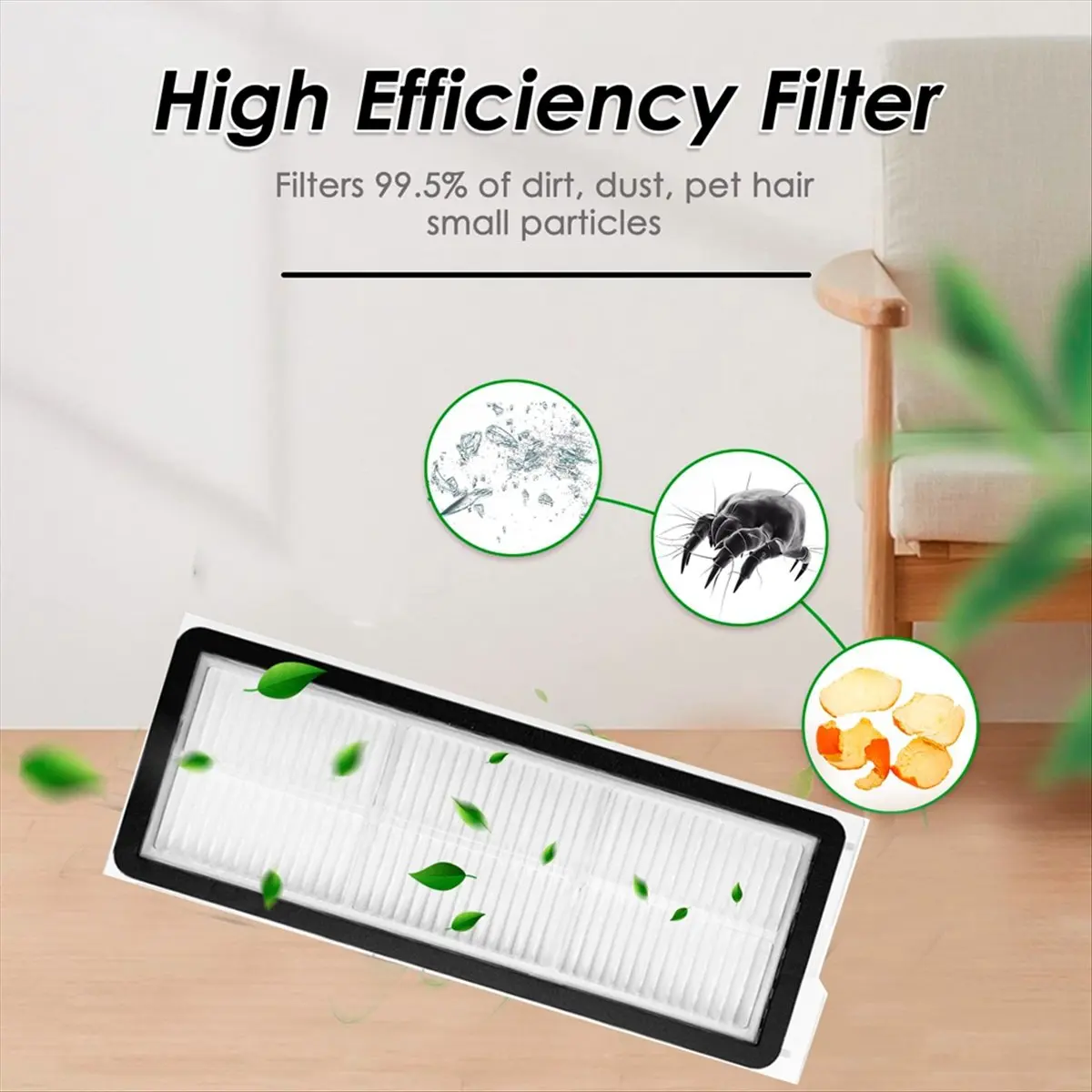 

Новые аксессуары 2026 года: 10 шт. сменных моющихся фильтров для пылесосов 35A / QR 598 / QR 798