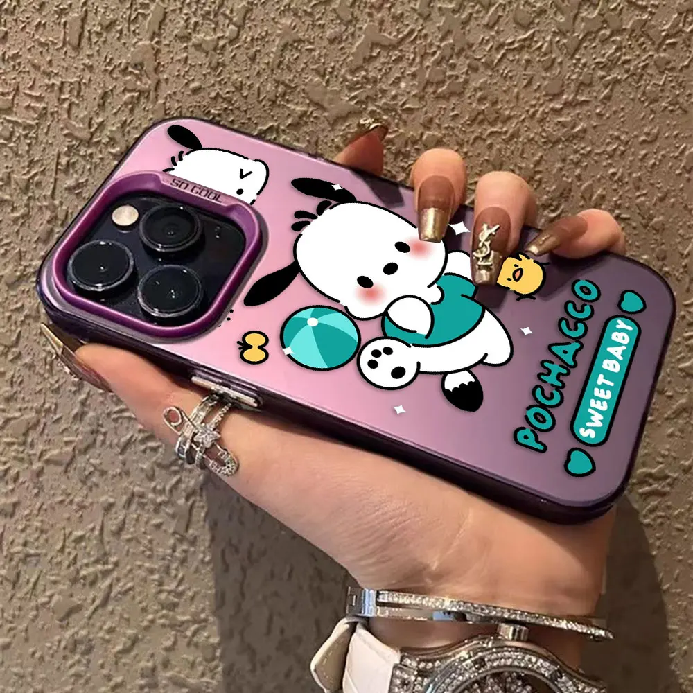 Cartoon Dog Pochacco Cover Phone Case For OPPO REALME 13 12 11 10 9 9I 8 8IC65 C63 C53 C35 C33 C31 C21Y 5G Hard Case Funda Capa