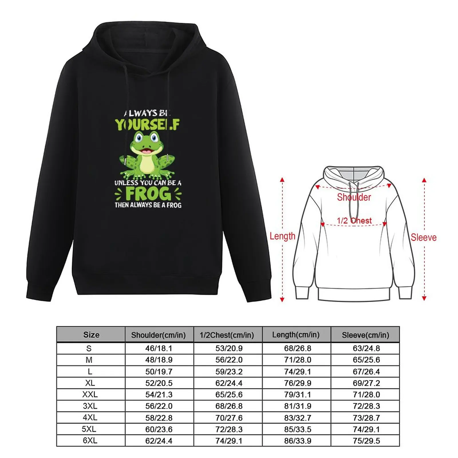 Funny Frog Pullover Hoodie winter clothes anime clothing tracksuit men