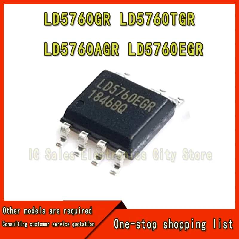 (5 Stuk) 100% Nieuwe LD5760GR LD5760TGR LD5760AGR LD5760EGR Sop-7 Chipset