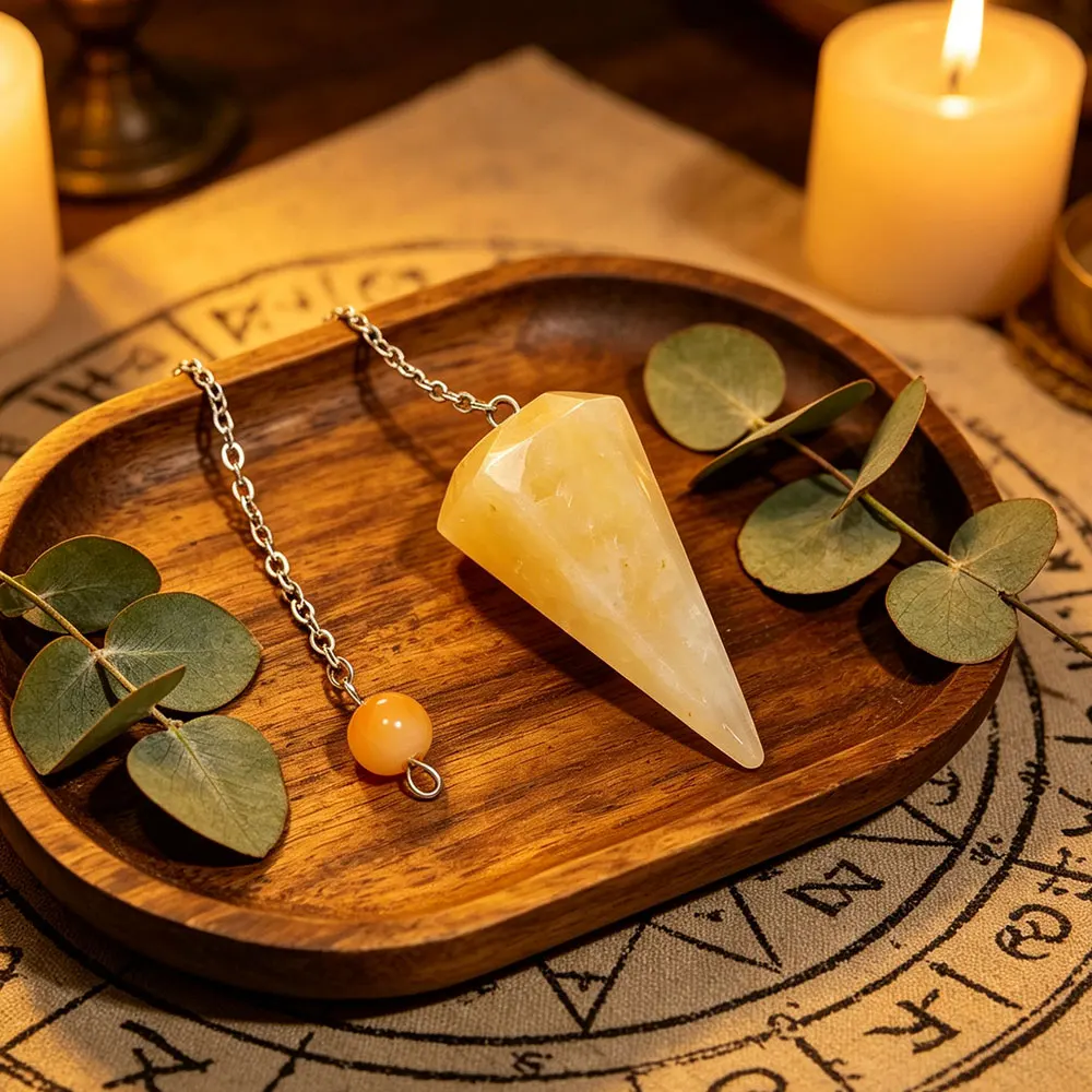 Natural Gem Stone Crystal Pendant Pendulum for Divination Dowsing Fluorite Tiger Eye Strength Spirtual Quartz Pendulos x395