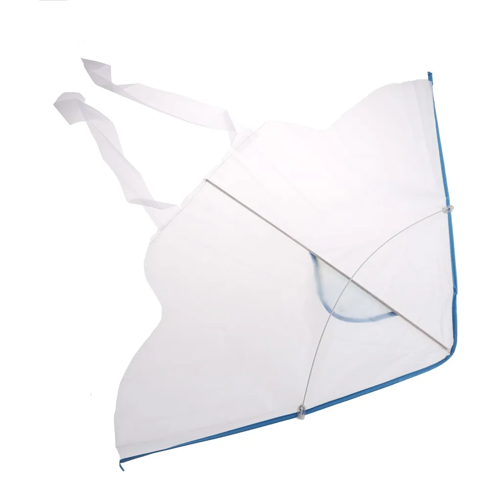 Cerf-volant papillon pliable pour enfants, jouets d'extérieur, peinture, bricolage, blanc, 1 pièce