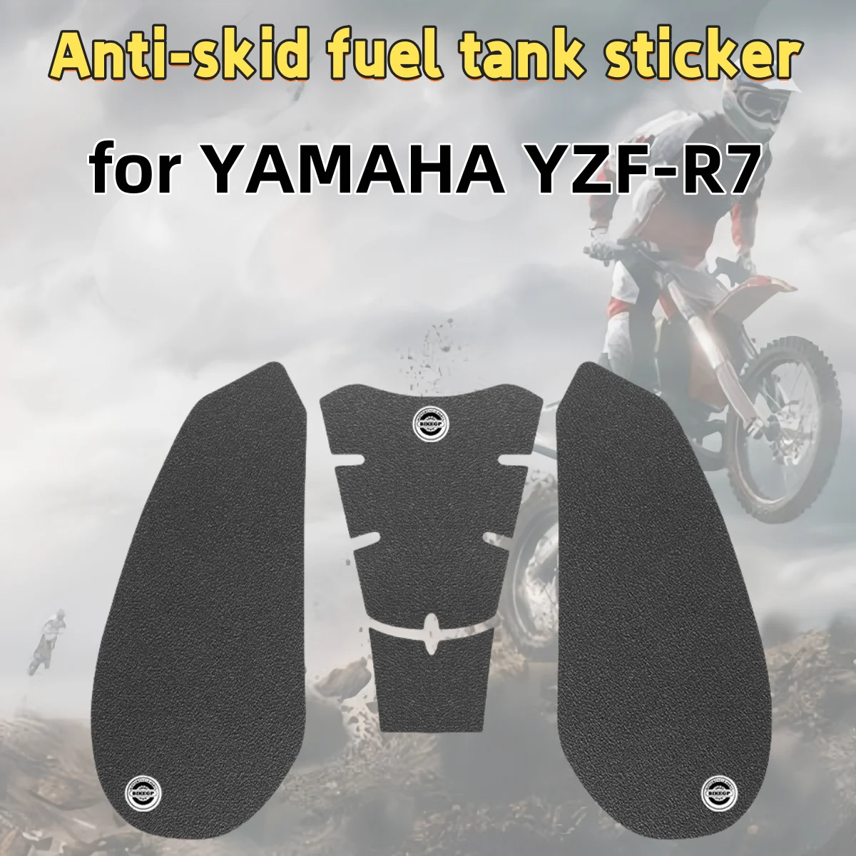 for YAMAHA YZF-R7 R7 2022 motorcycle fuel tank sticker body fishbone sticker waterproof wear-resistant thickening