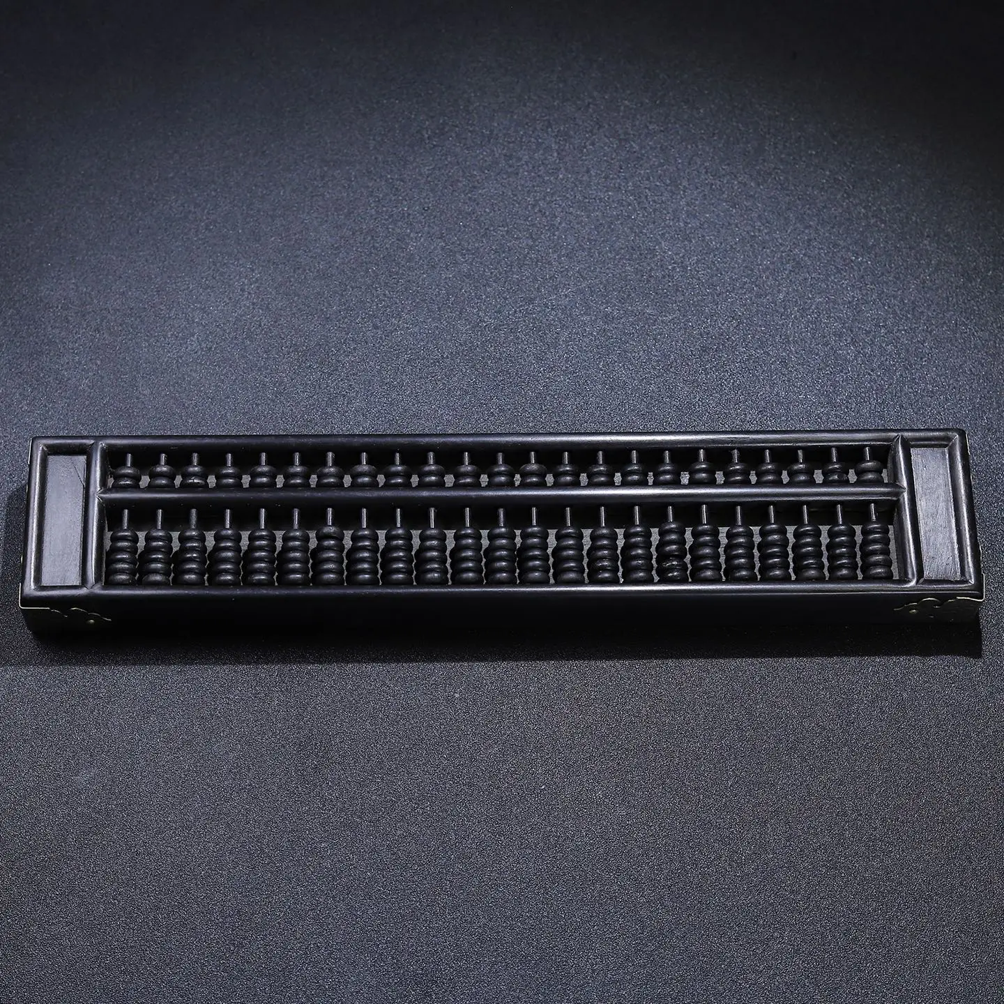

Collectible Ebony 23-Row Abacus Ruler Ornament