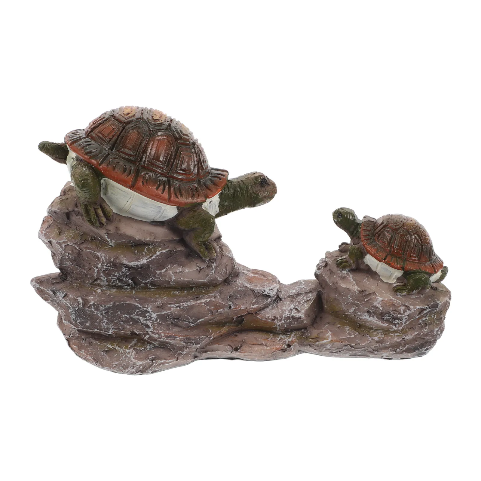 Realistic Mother and Child Animal Garden Statue Decorative Resin Bonsai Ornament Miniature Floral Pot Decoration Outdoor Lawn