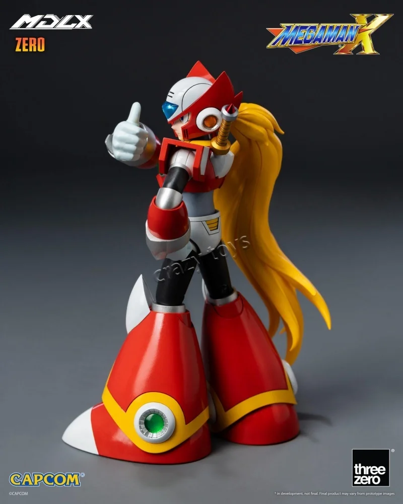 Preventa: Figura Coleccionable Articulada Threezero MDLX Mega Man X Zero 3Z0574, Juguete de Regalo