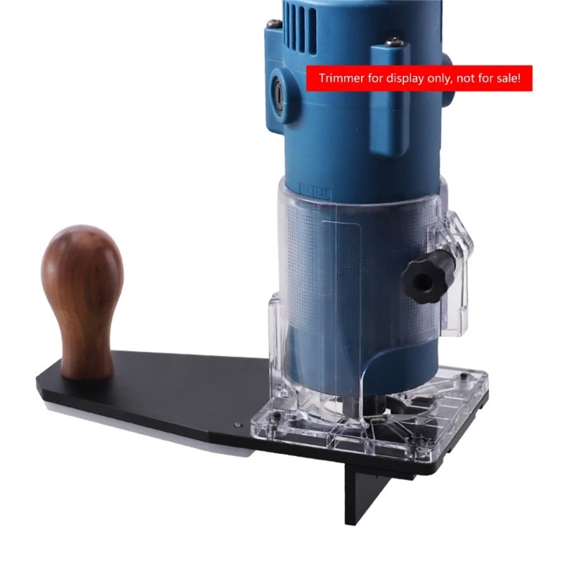 Base enrutador, Base recortadora manual eléctrica para tabla cortador bordes para carpintería, máquina