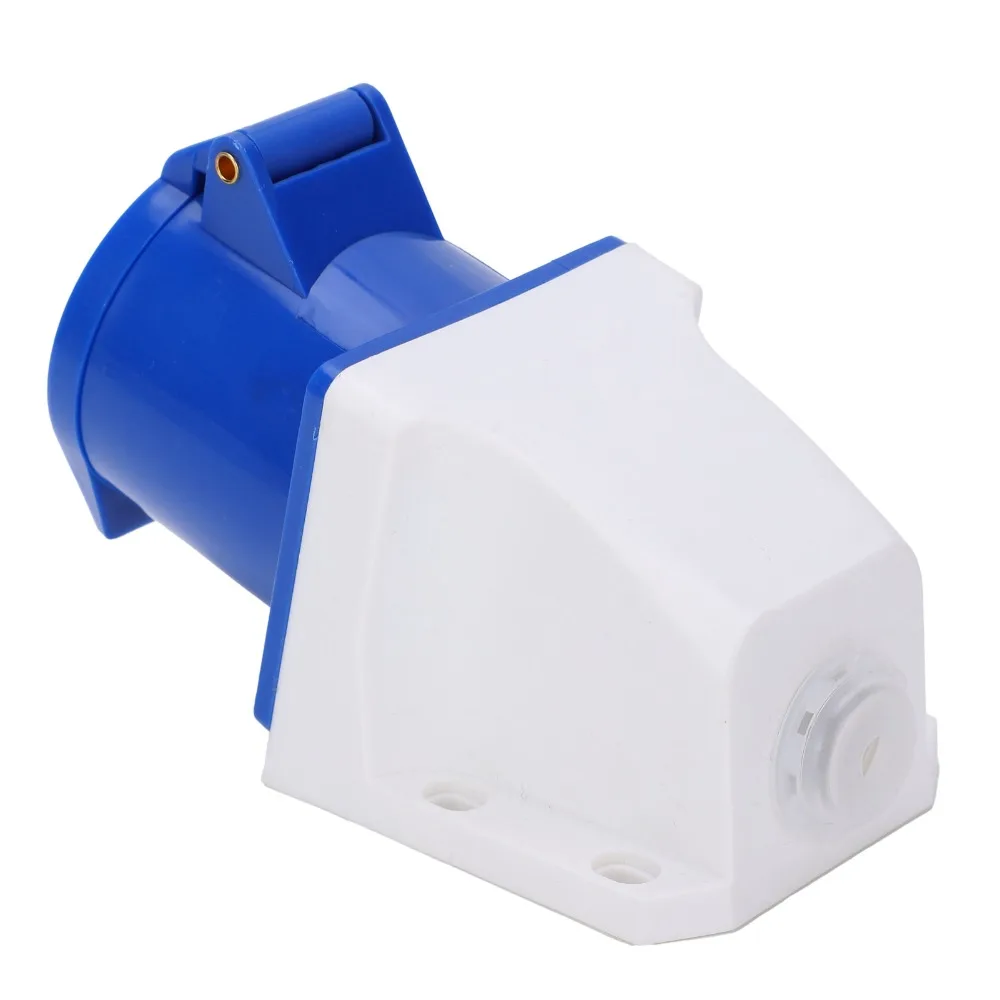 

32A-123 Промышленная мощность, 3 ядра, 220-250 В, однофазная промышленная мощность, IP44, латунные электрические вспомогательные материалы, стационарные