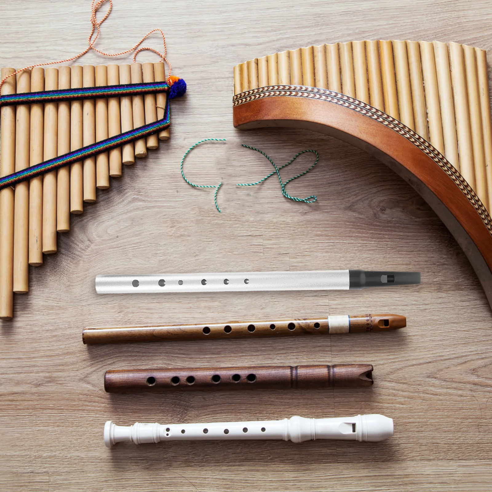 

Irish Whistle Six-Hole Flute Key of C Portable Practice Flute Beginner Musical Recorder Wind Instrument for Adults Kids