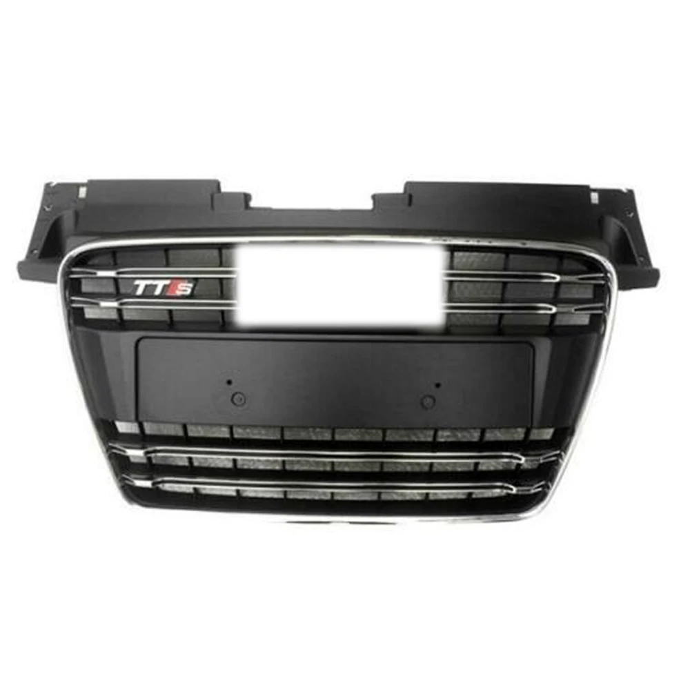 

2006-2014 Chrome Front Bumper Grill Mesh Grilles For TT TTS Style