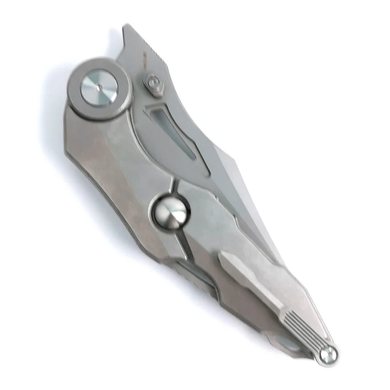 جديد التقشير سكين للفرد M390 التيتانيوم عالية الجودة في الهواء الطلق جيب للرجل 2025 التخييم أداة حادة 60hrc المقتنيات السكاكين