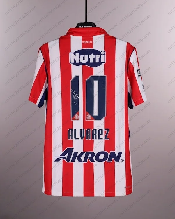 2026 Chivas De Guadalajara 3D-Druck Fußballtrikot Herren Atmungsaktives Schnelltrocknendes Kurzarm-T-Shirt Familien-Partnerlook – Detail 8