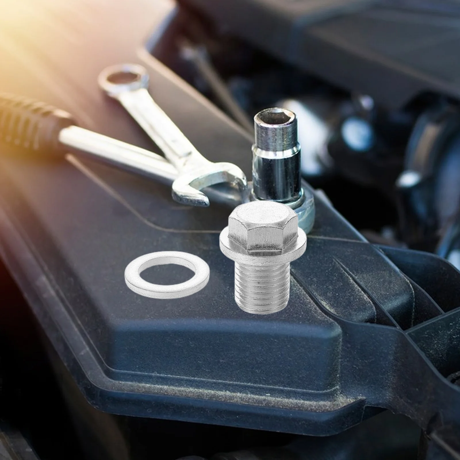 

Engine Oil Drain Plug *1.5 Leakproof Replacement For Oil Pan Maintenance Durable Automotive Repair Tool Screw Valve